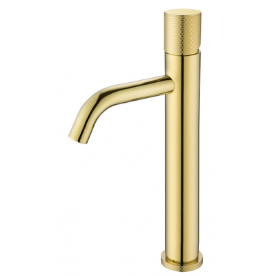 Смеситель Boheme Stick 122-GG.2 для раковины, gold touch gold
