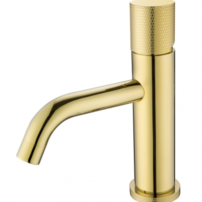 Смеситель Boheme Stick 121-GG.2 для раковины, gold touch gold
