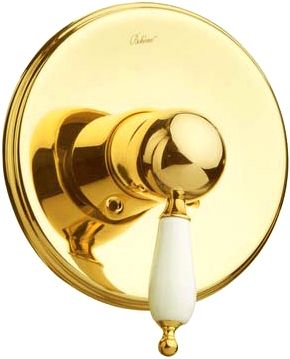 Смеситель Boheme Tradizionale Oro 285 с внутренней частью, для душа