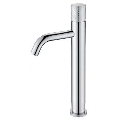 Смеситель Boheme Stick 122-WCR.2 для раковины, white touch chrome