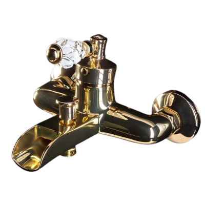Смеситель Boheme Vogue Crystal 213-CRST для ванны с душем