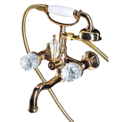 Смеситель Boheme Crystal 293-CRST для ванны с душем