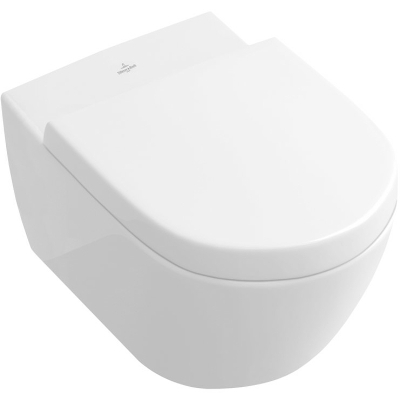 Унитаз приставной Villeroy & Boch Subway 2.0 альпийский белый