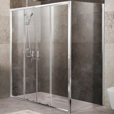 Душевой уголок BelBagno Acqua AH-1-120/80-C-Cr