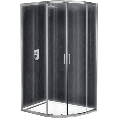 Душевой уголок BelBagno Uno-195 RH 2 120/80 C Cr