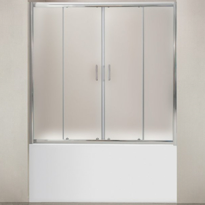 Шторка на ванну BelBagno Uno VF 2 170/145 P Cr