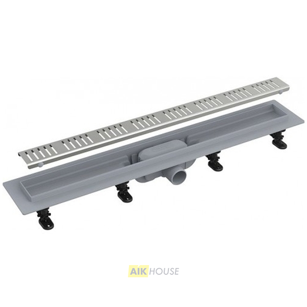 Душевой лоток AlcaPlast APZ10-Simple 650 с решеткой и опорами
