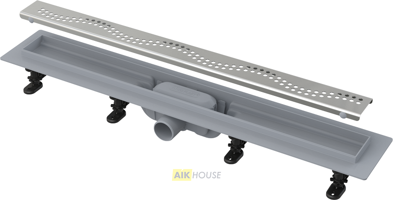 Душевой лоток AlcaPlast APZ8-Simple 650M с решеткой и опорами