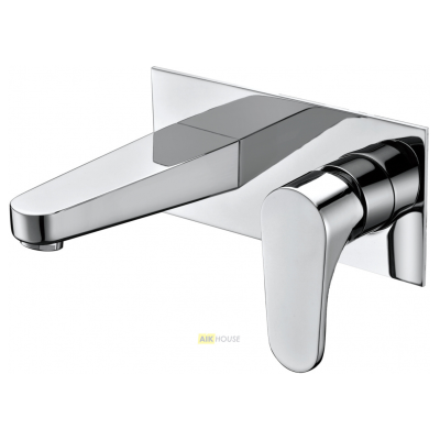 Смеситель ABBER Eleganz AF8312 для раковины скрытого монтажа, хром