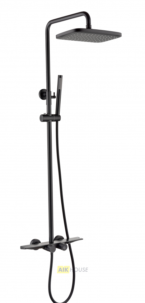 Душевая стойка Grocenberg GB7038BL