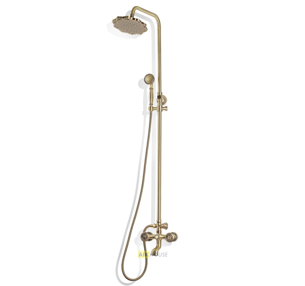 Душевая стойка Bronze De Luxe Royal 10121F