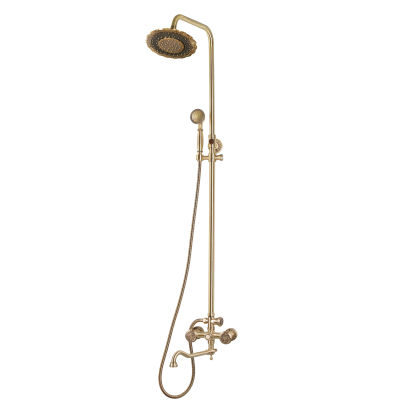 Душевая стойка Bronze De Luxe Royal 10121DDF