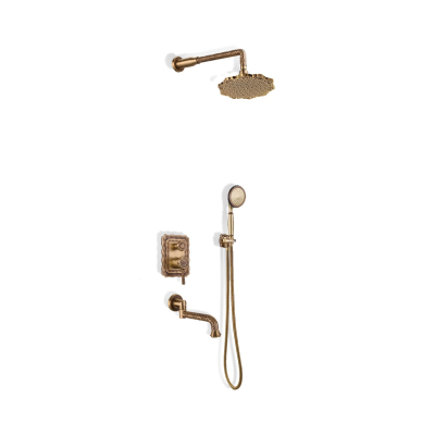 Душевая стойка Bronze De Luxe Royal Windsor 10137R  встраиваемый с излив