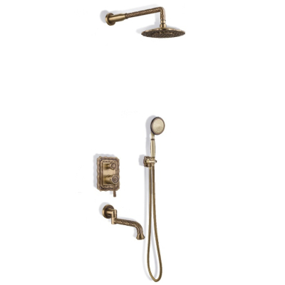 Душевая стойка Bronze De Luxe Royal Windsor 10137DF