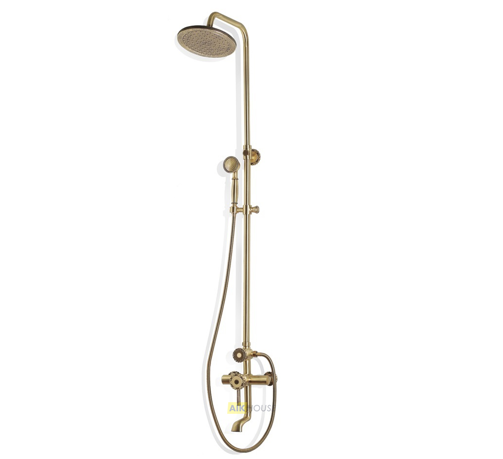 Душевая стойка Bronze De Luxe Royal Windsor 10120R