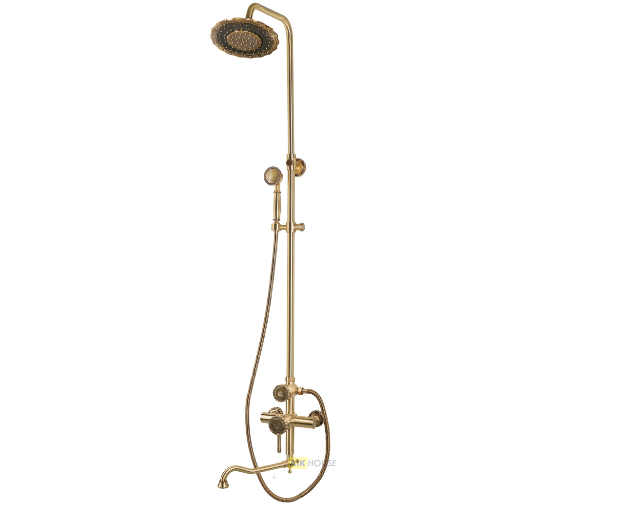 Душевая стойка Bronze De Luxe Royal Windsor 10120DDF