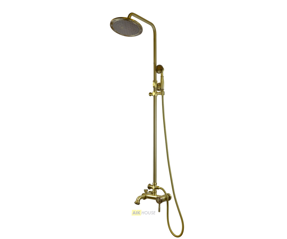 Душевая стойка Bronze De Luxe Windsor 10124R