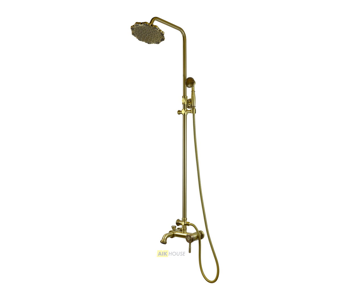 Душевая стойка Bronze De Luxe Windsor 10124F