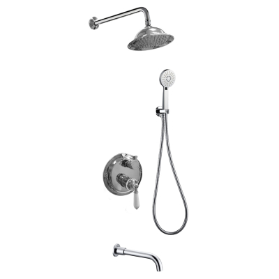 Душевой гарнитур Bronze De Luxe PERSE NT9055-OR-3