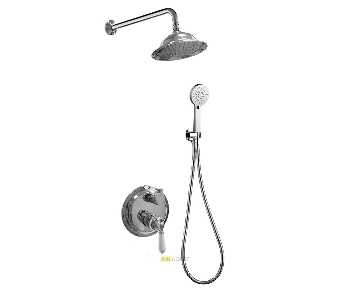 Душевой гарнитур Bronze De Luxe PERSE NT9055-OR-2