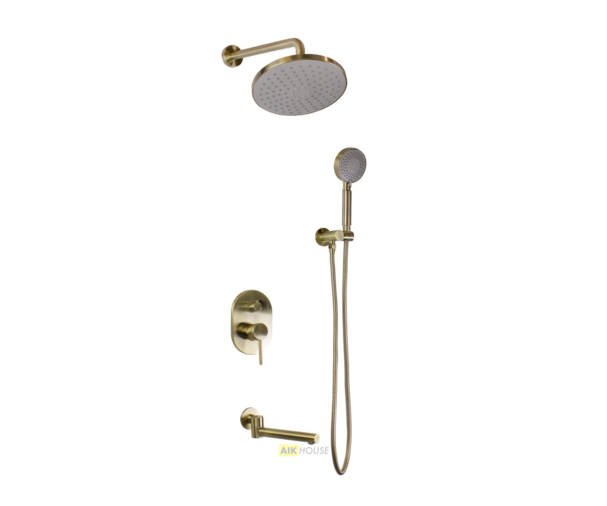 Душевая система Bronze De Luxe SCANDI 14582BR бронза