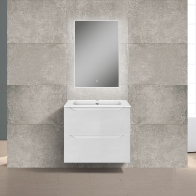 База под раковину Norma 600 подвесная, 2 выкатных ящика soft close, G.White