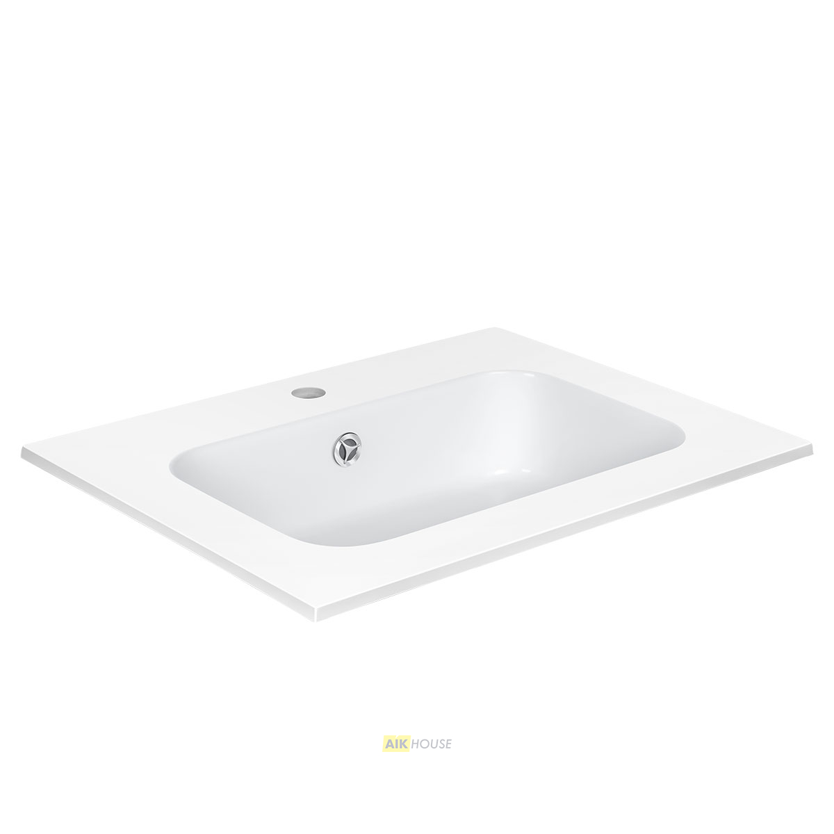 Раковина VCB-2N600W из искуственного камня, цвет белый