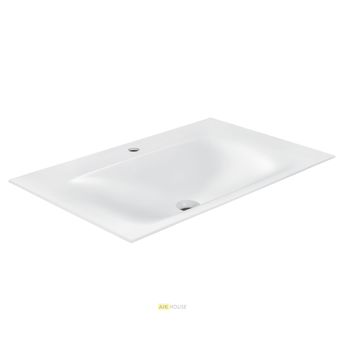 Раковина VCB-1F800W из искусственного камня, цвет белый