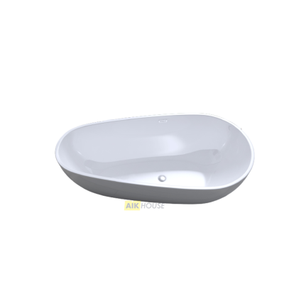 Акриловая ванна ARTMAX AM-506-1670-845 отдельно стоящая со сливом-переливом