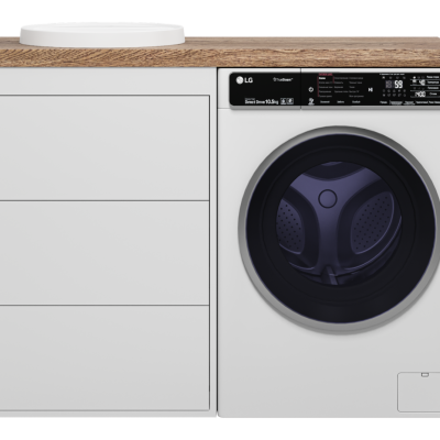 Тумба под раковину Brevita Grafit 60 белая GRA-01060-023Я