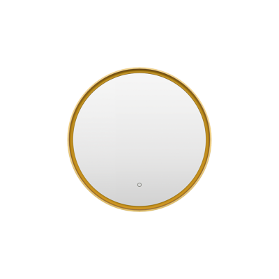 Зеркало Brevita Pluto 60 золото PLU-Nim6-060-gold
