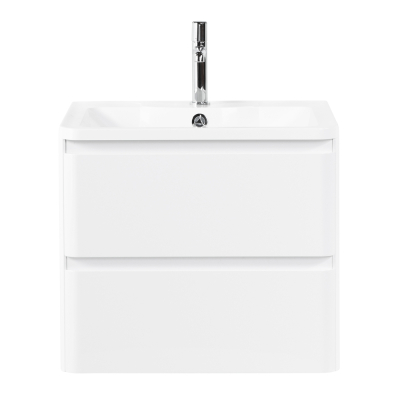 Тумба с раковиной подвесная BelBagno ALBANO 60 Bianco Lucido, раковина белая