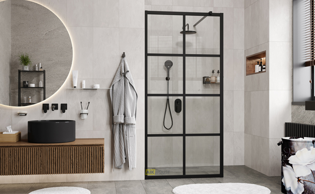 WasserKRAFT Душевая перегородка Glan 66W39