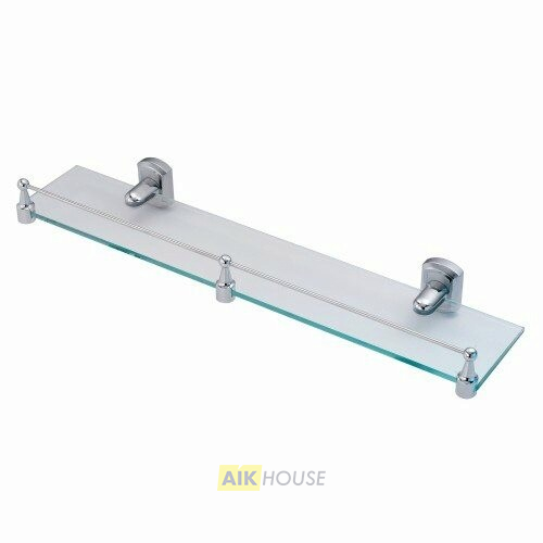 WasserKRAFT Oder K-3044 Полка стеклянная с бортиком