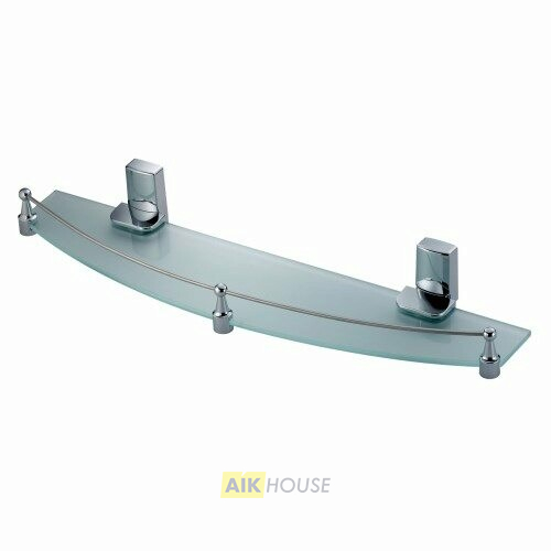WasserKRAFT Leine K-5044 Полка стеклянная с бортиком