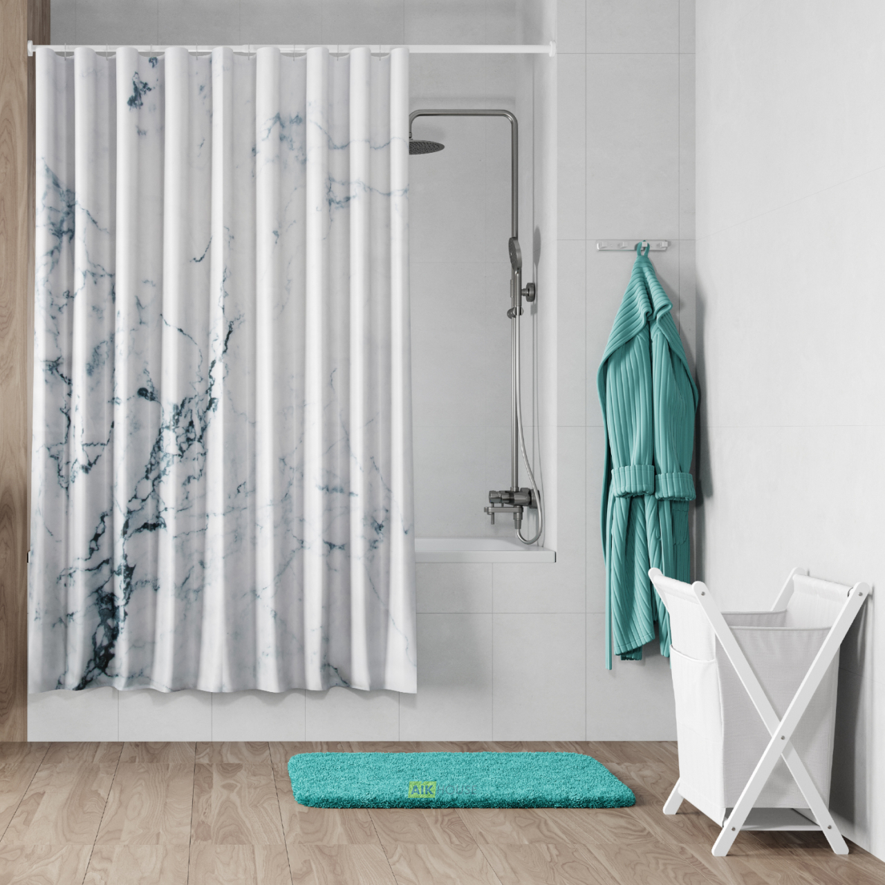 WasserKRAFT Aland SC-85102 Шторка для ванной