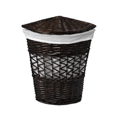 WasserKRAFT Salm WB-270-M Плетеная корзина для белья с крышкой