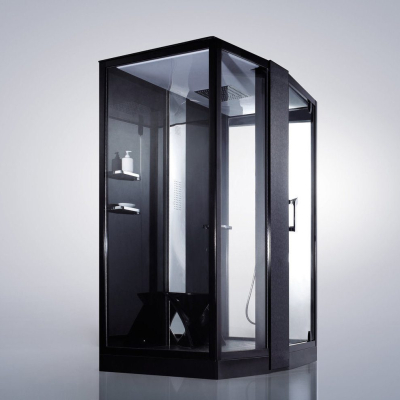 Душевая кабина Orans SR-89102LS Black (1500x1000x2200)