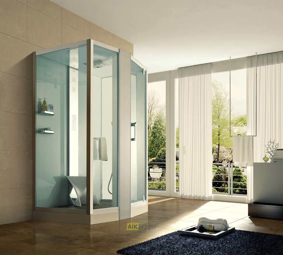 Душевая кабина Orans SR-89102LS White (1500x1000x2200)
