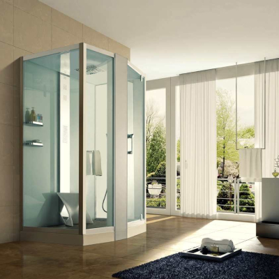 Душевая кабина Orans SR-89102LS White (1500x1000x2200)