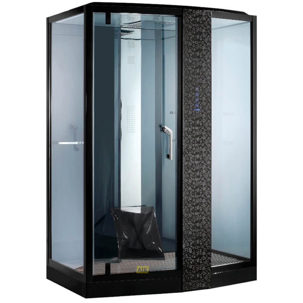 Душевая кабина Orans SR-89105RS Black (1200x900x2200)