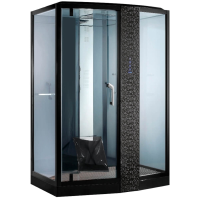 Душевая кабина Orans SR-89105RS Black (1200x900x2200)