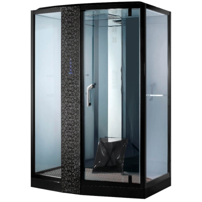 Душевая кабина Orans SR-89105LS Black (1200x900x2200)