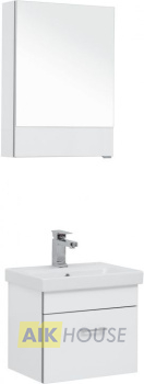 Мебель для ванной Aquanet Верона 50 (Moduo Slim) белый