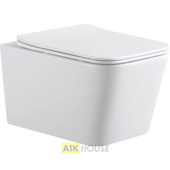 Унитаз подвесной Aquanet Rimless Tavr 2.0 W LX-1907