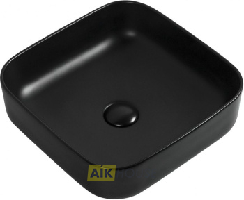 Раковина Aquanet City-1-MB 38,5 черный