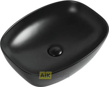 Раковина Aquanet Fine-1-MB 50 черный матовый
