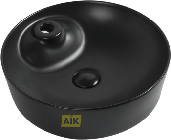 Раковина Aquanet Moon-2-MB 43 черный матовый