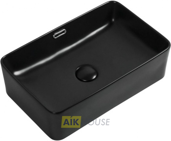 Раковина Aquanet Perfect-2-MB 48 черный матовый