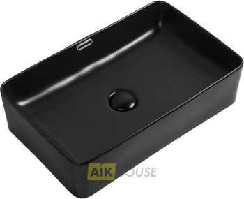 Раковина Aquanet Perfect-3-MB 55 черный матовый